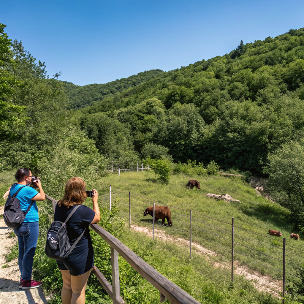 Bärenbeobachtung im Kuterevo Bärenreservat