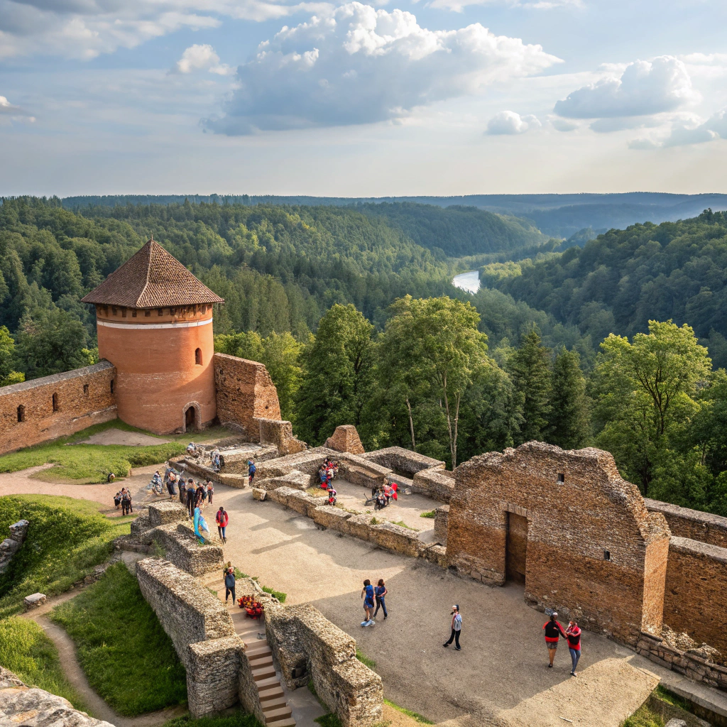 Besuch der Burg Turaida 🏰