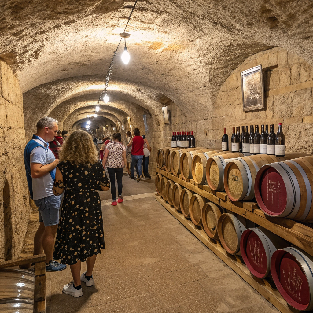Weinprobe bei Cricova