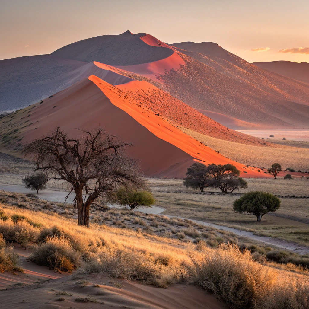Sonnenaufgang in Sossusvlei