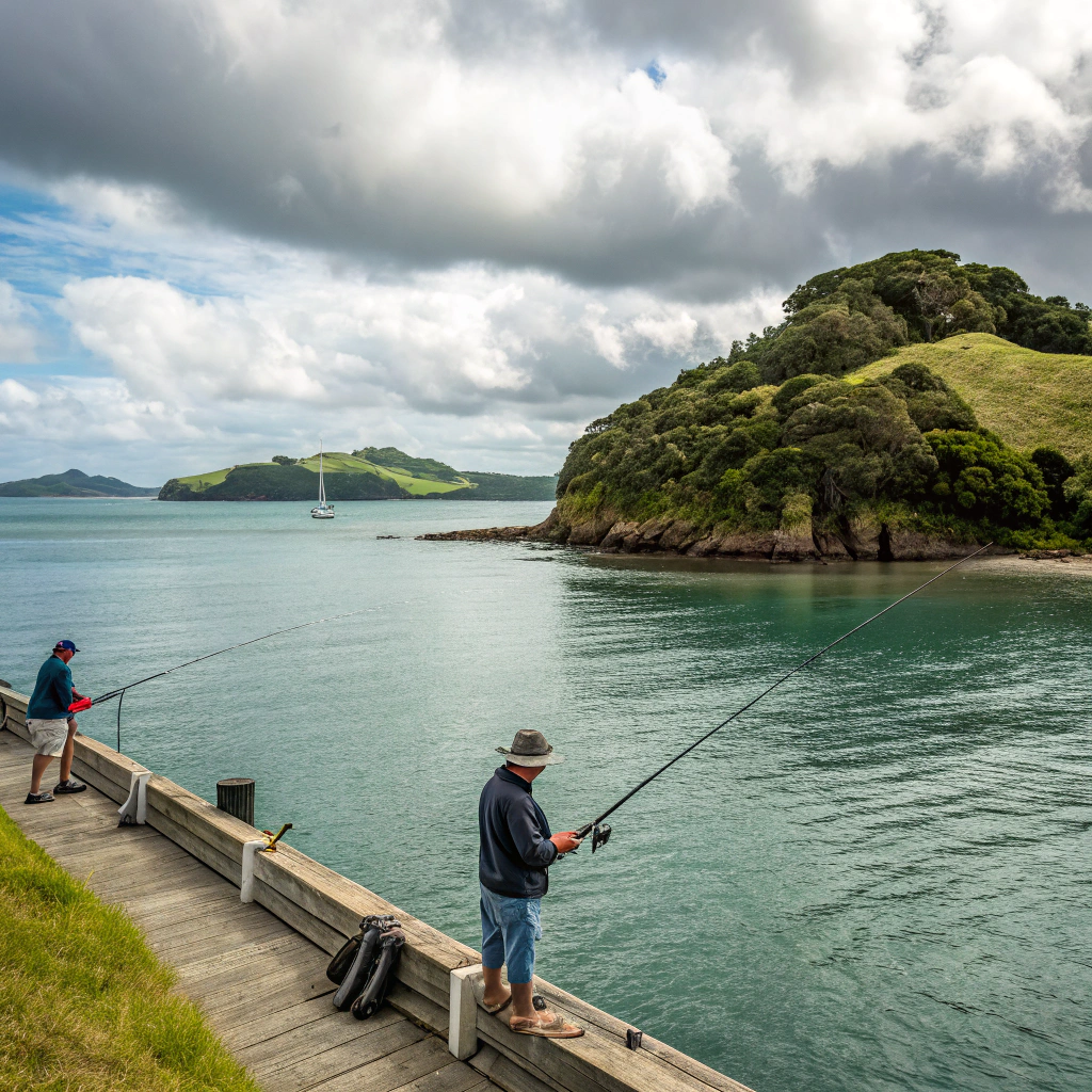 Pesca en la Bay of Islands