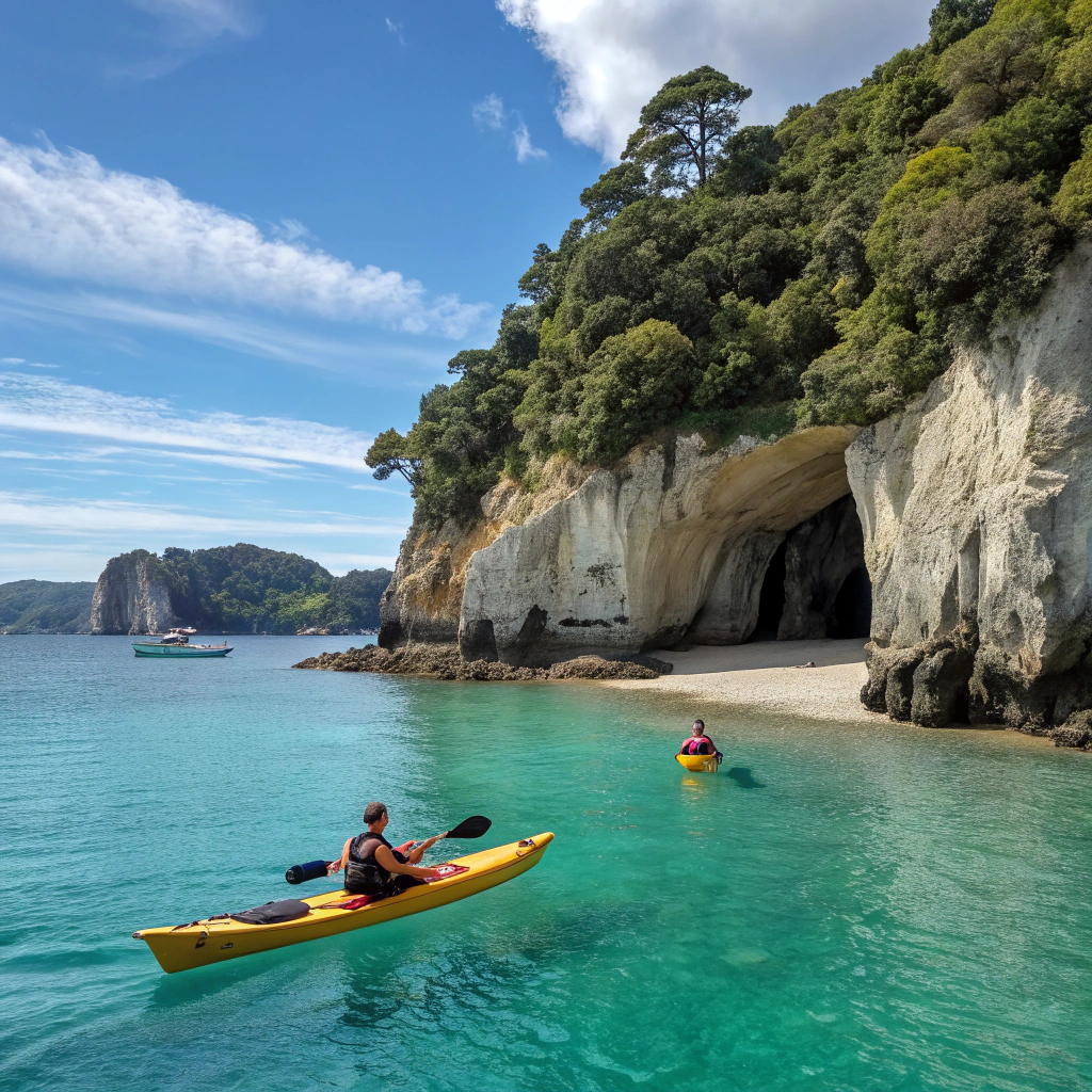 Kajak-Tour zur Cathedral Cove