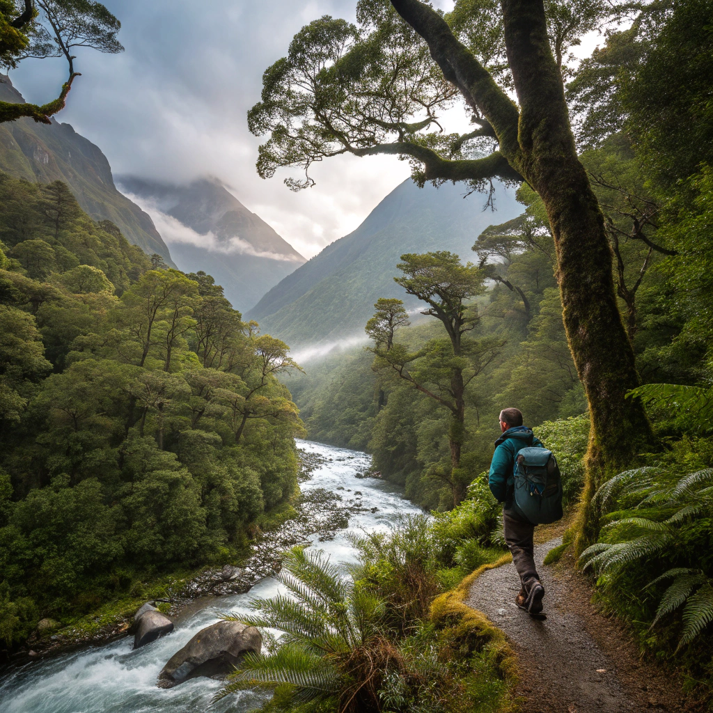 Senderismo en el Kepler Track