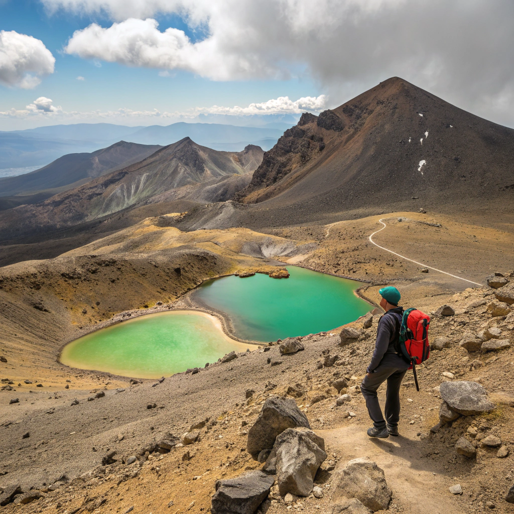 Wandeling in het Tongariro National Park