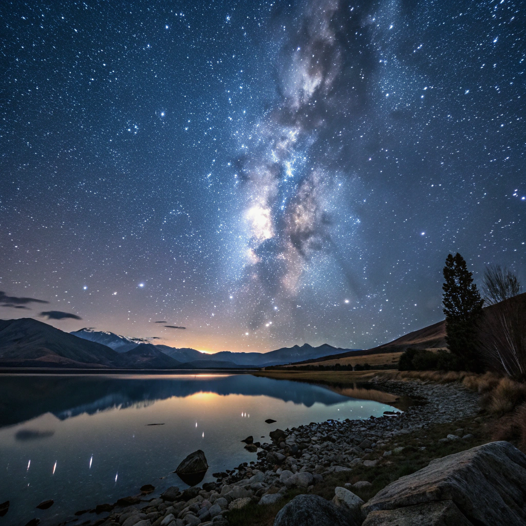 Sternenbeobachtung am Lake Tekapo