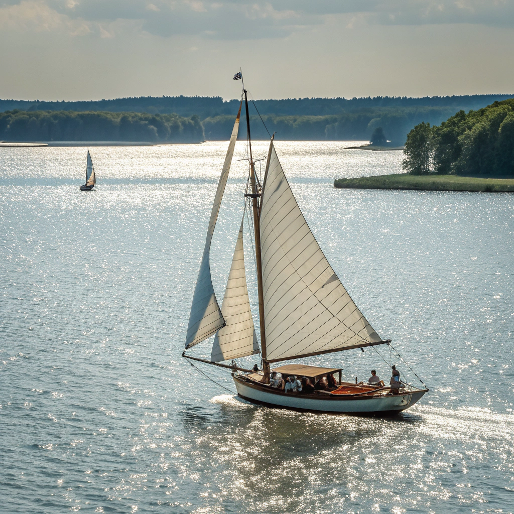 Segeltörn auf dem Śniardwy
