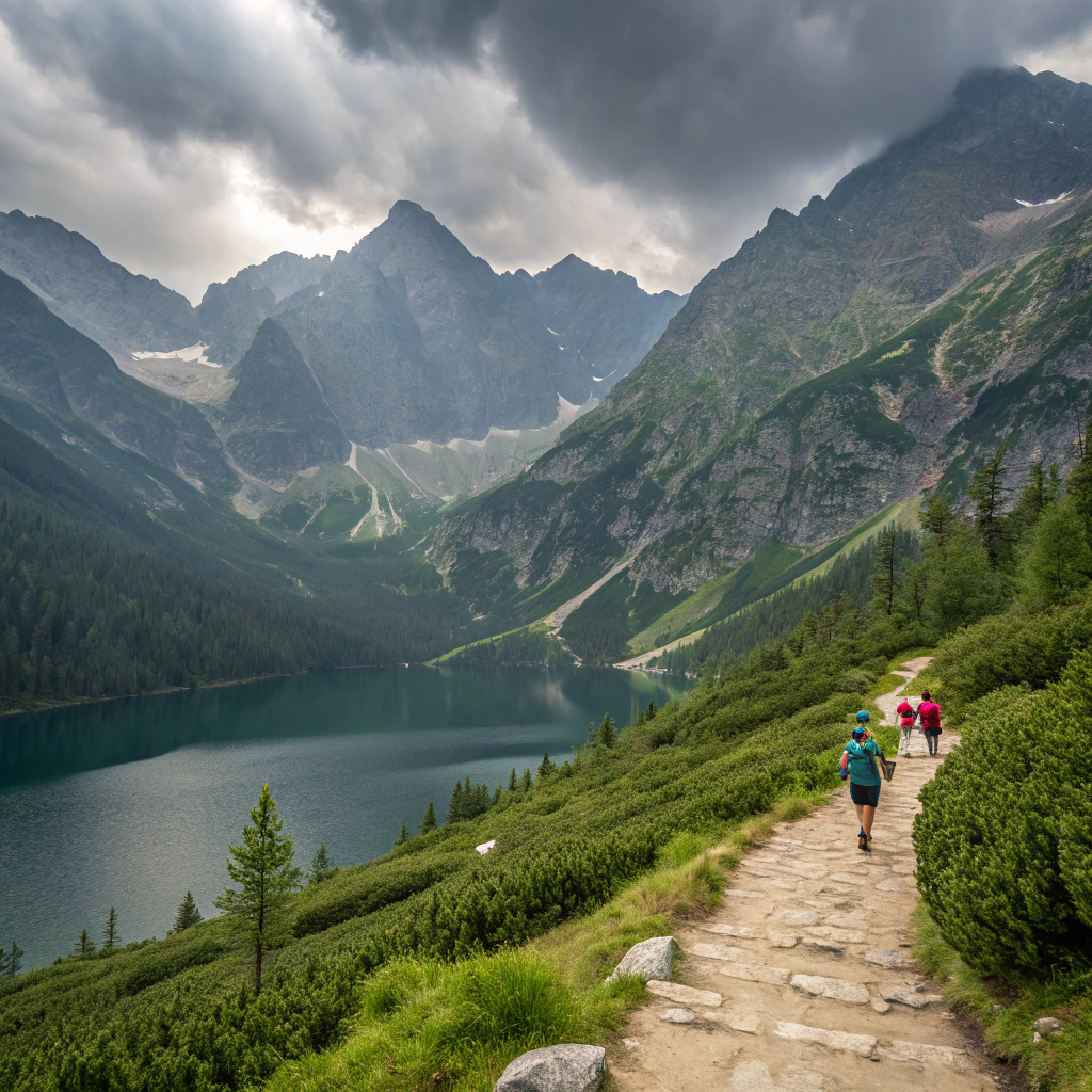 Randonnée vers Morskie Oko (L'Œil de la Mer)