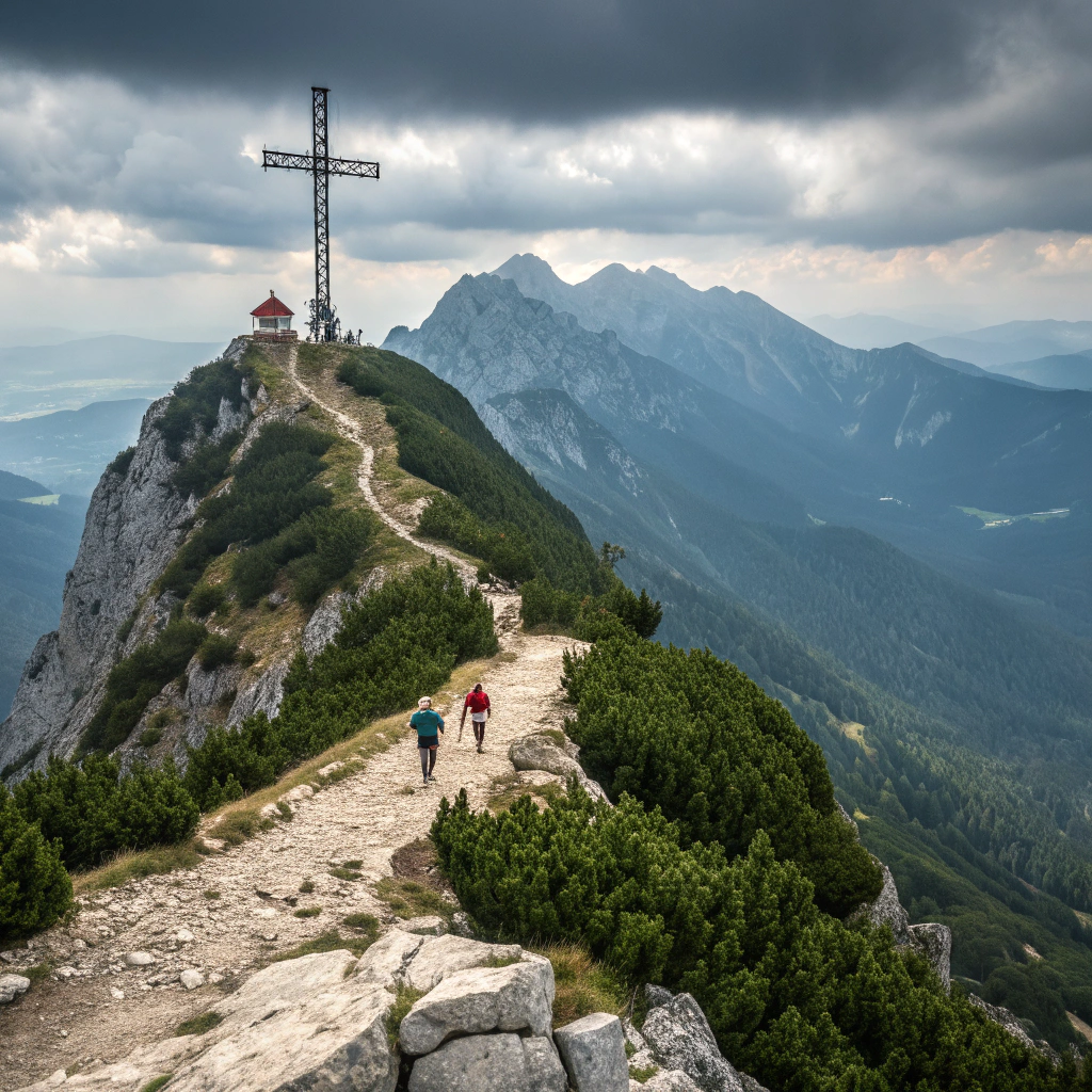 Ascension du Giewont