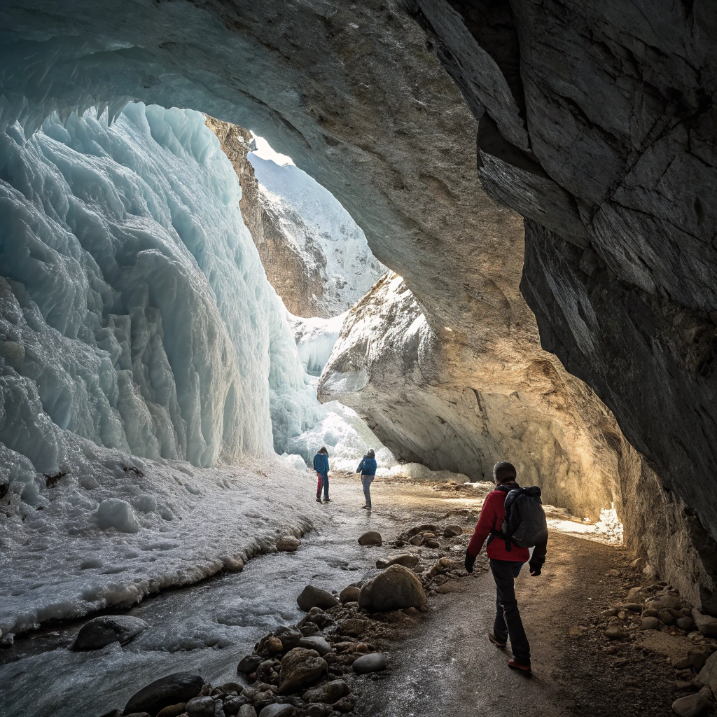 Visite de la grotte de glace dans la vallée de Kościelisko