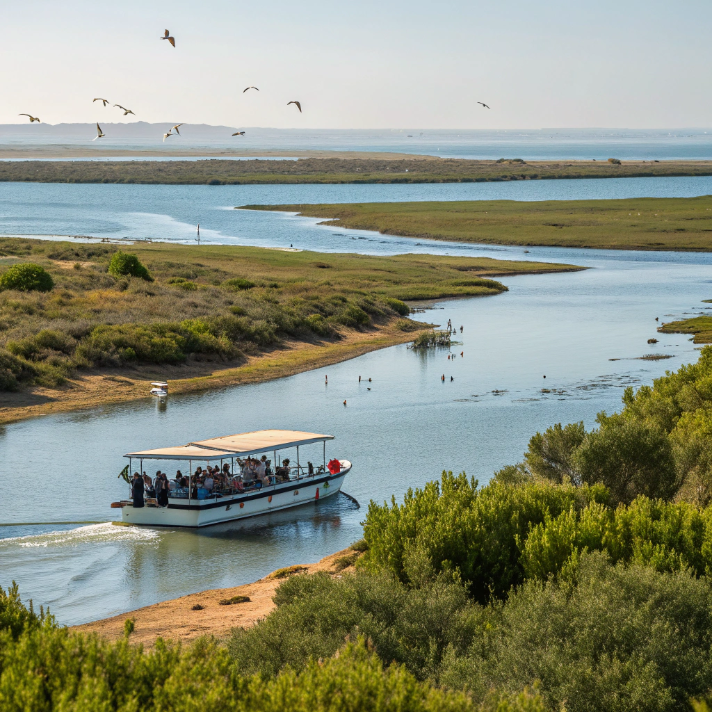 Bootstour in der Ria Formosa