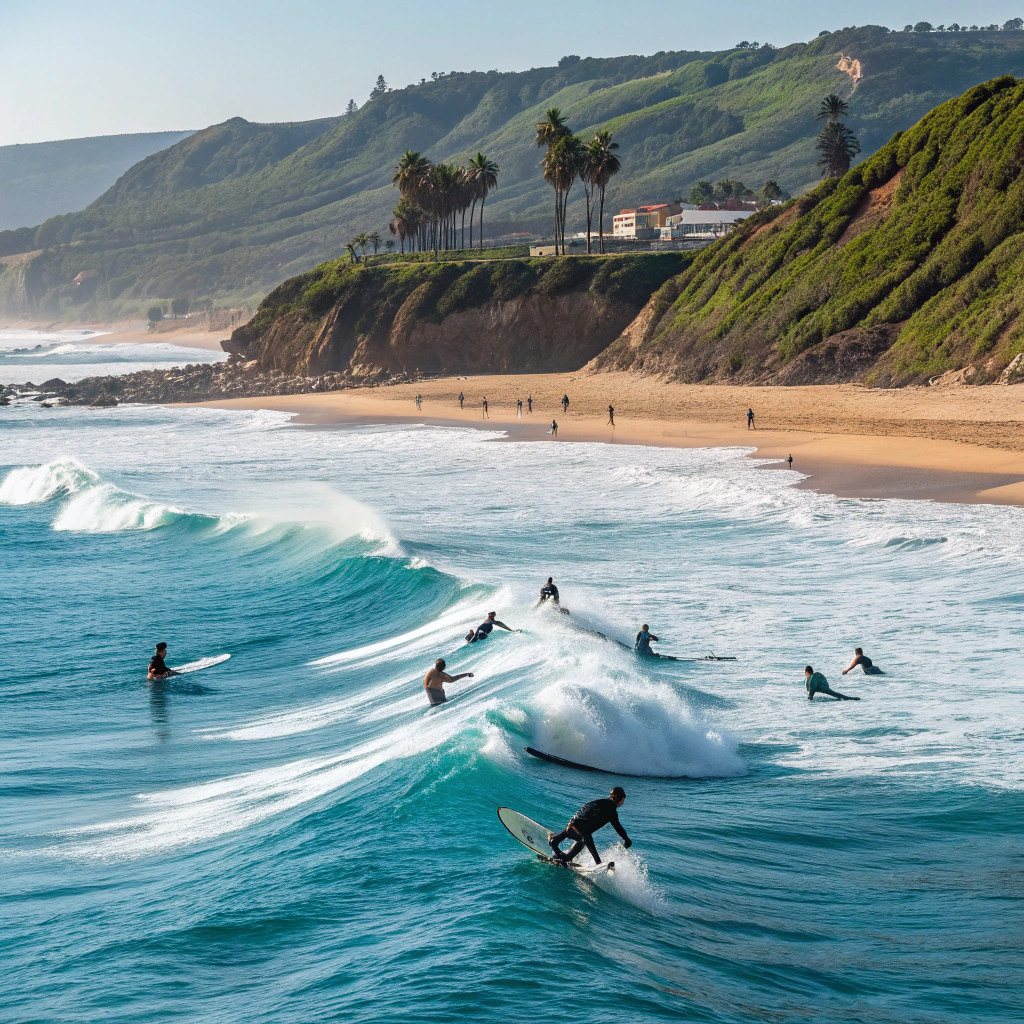 Surfing in Espinho