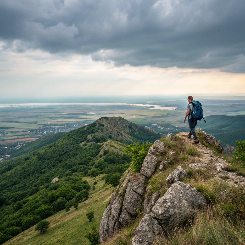 Wanderung durch die Macin-Berge