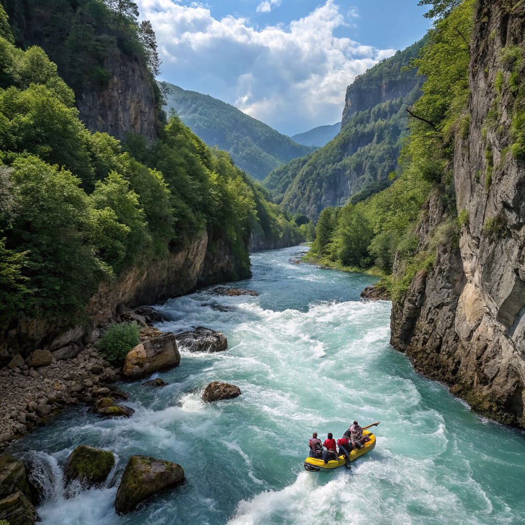 Rafting auf der Tara