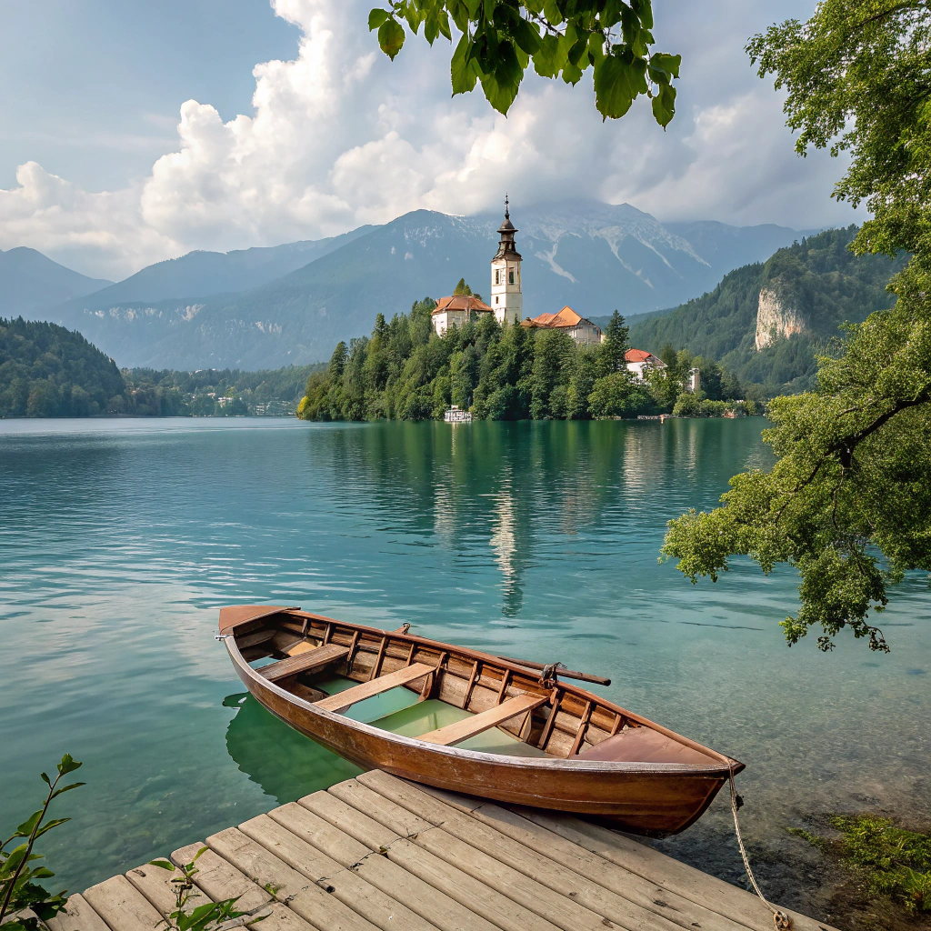 Kąpiel w Jeziorze Bled