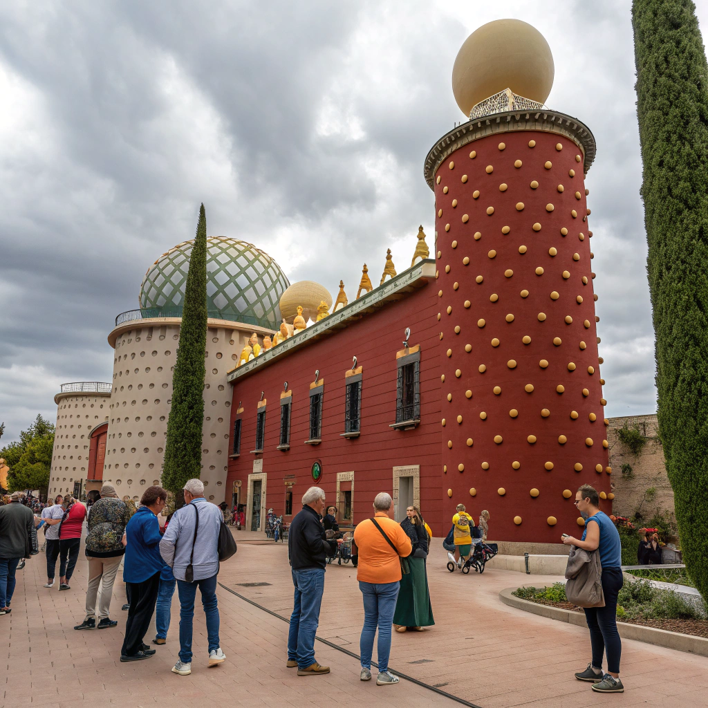 Bezoek aan het Dalí-museum in Figueres