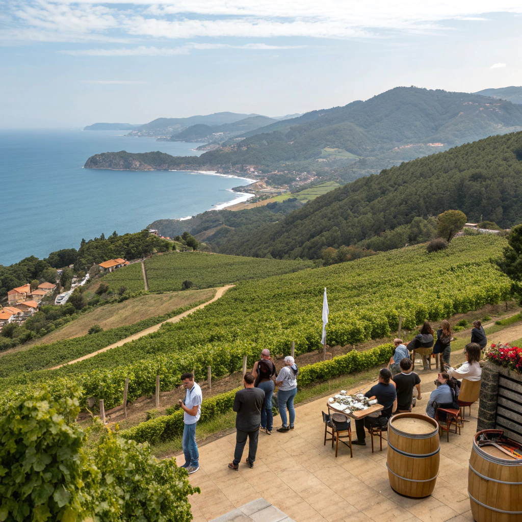 Weinprobe in den Rías Baixas