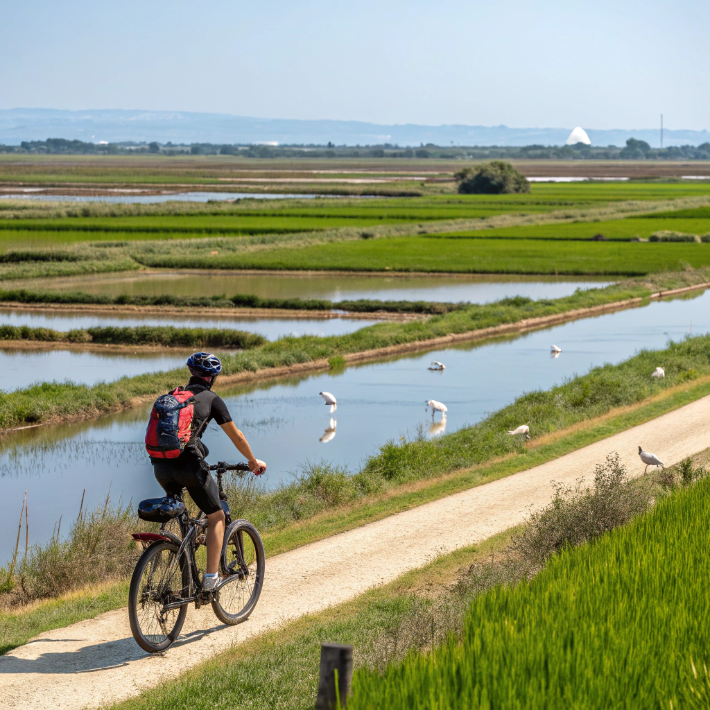 Tour à vélo dans le parc naturel de l'Albufera