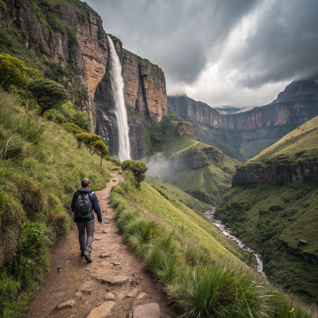Wanderung zu den Tugela Falls
