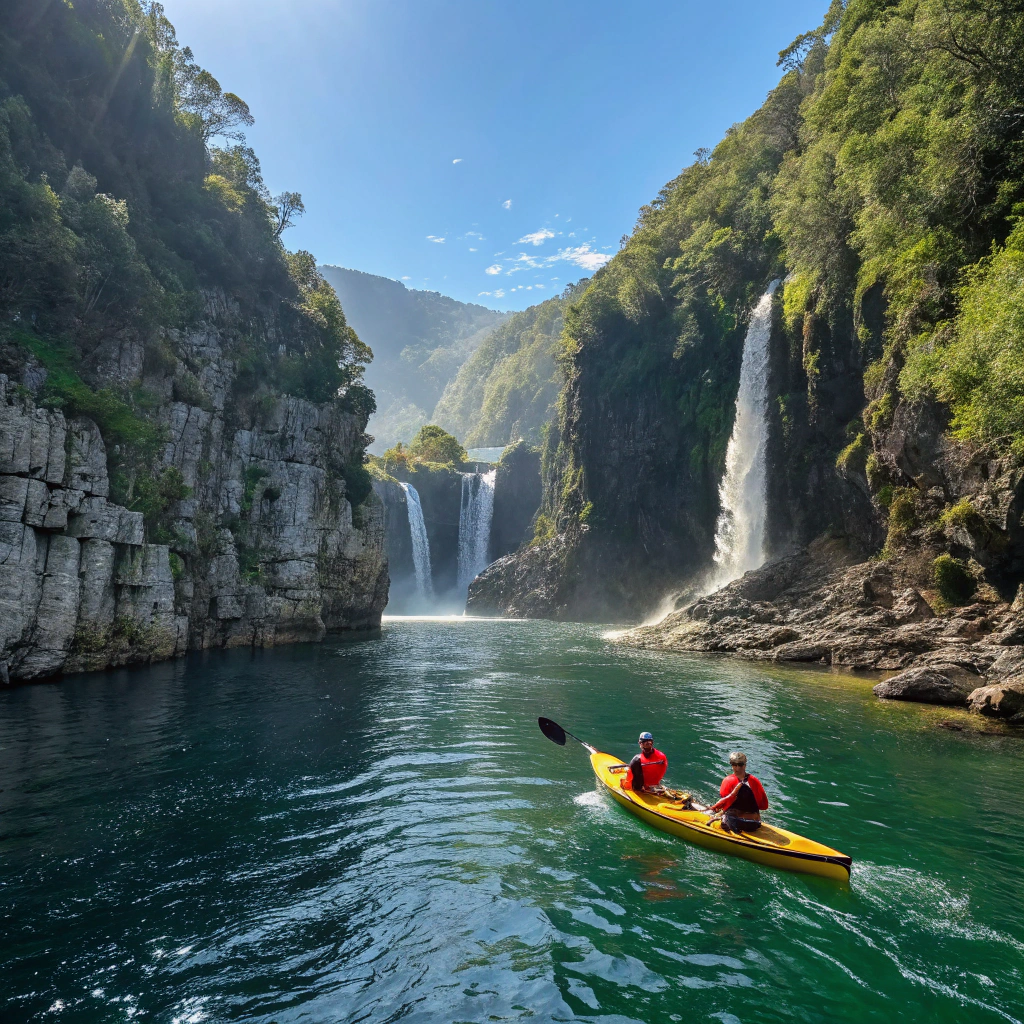 Kajaktour auf dem Storms River