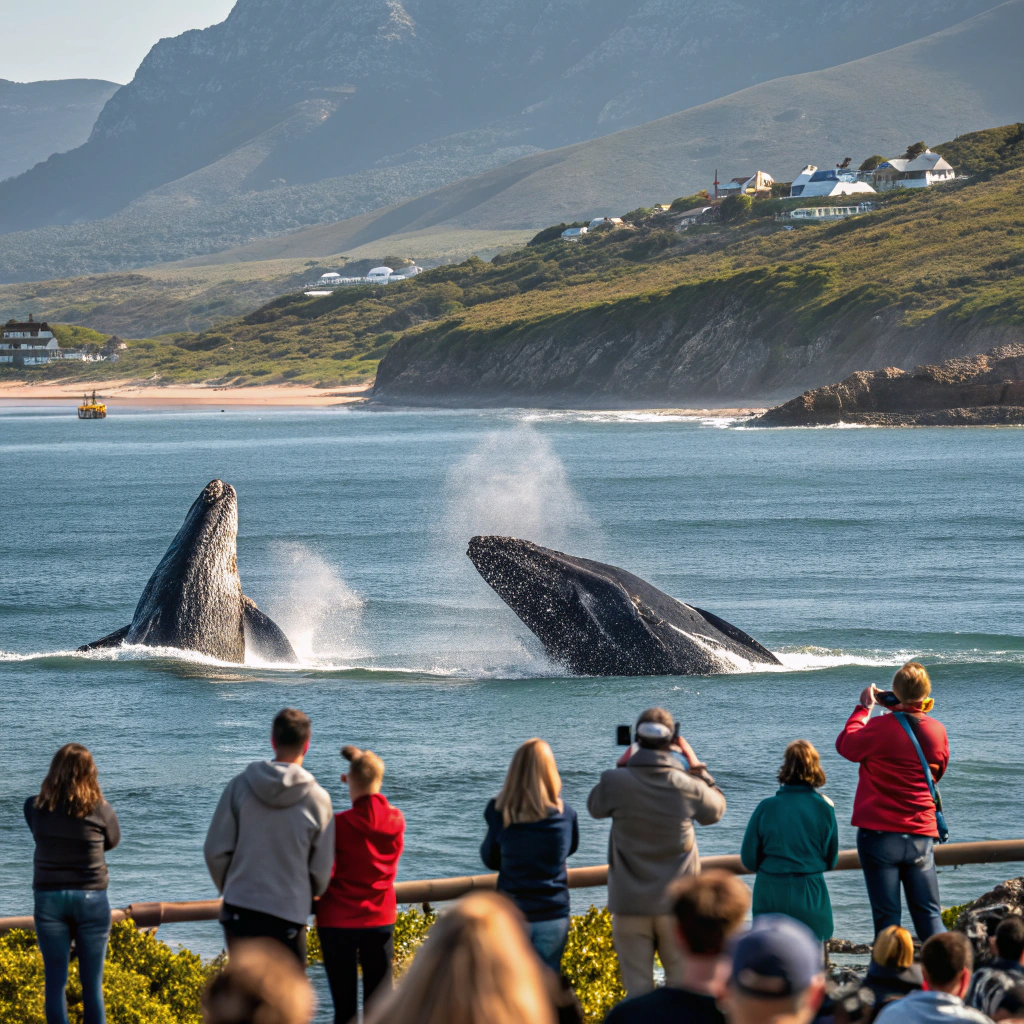 Walbeobachtung in Hermanus