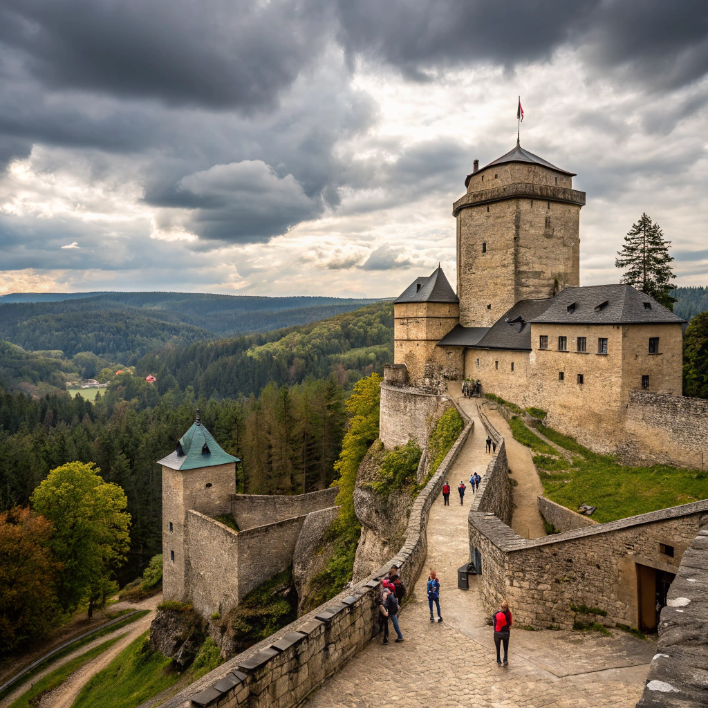 Besuch der Burg Kost