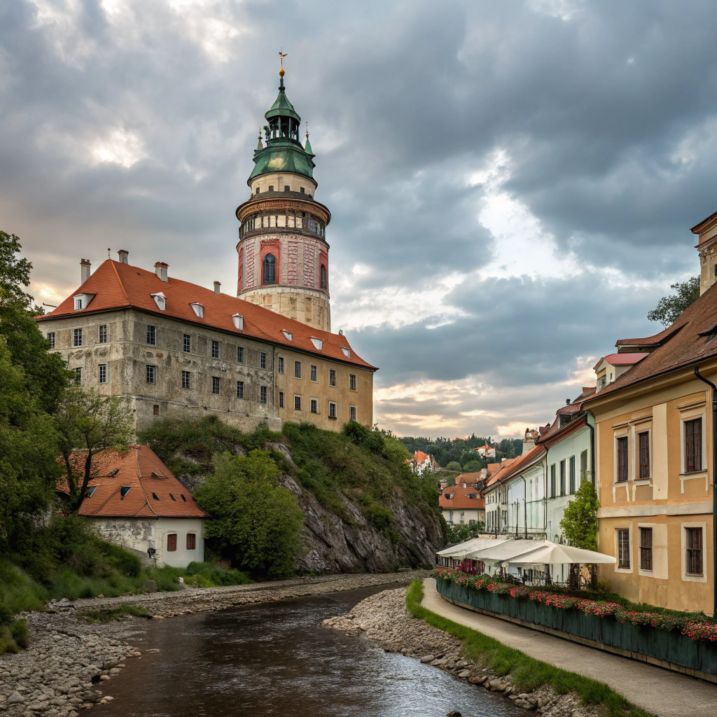 Sightseeing in Český Krumlov