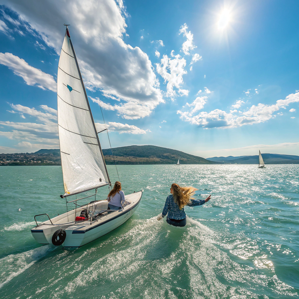 Segeltörn auf dem Balaton