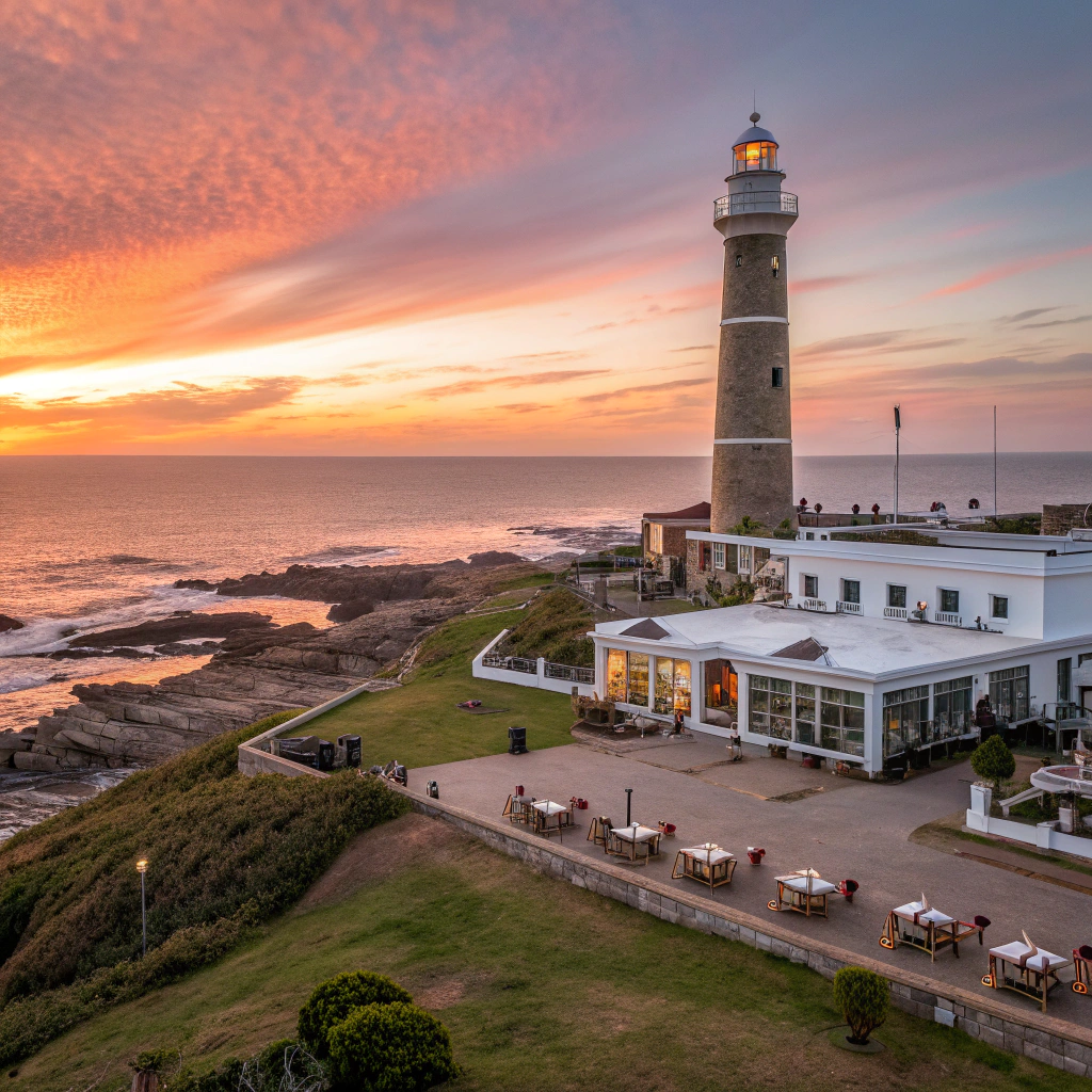 Sonnenaufgang am Faro de José Ignacio