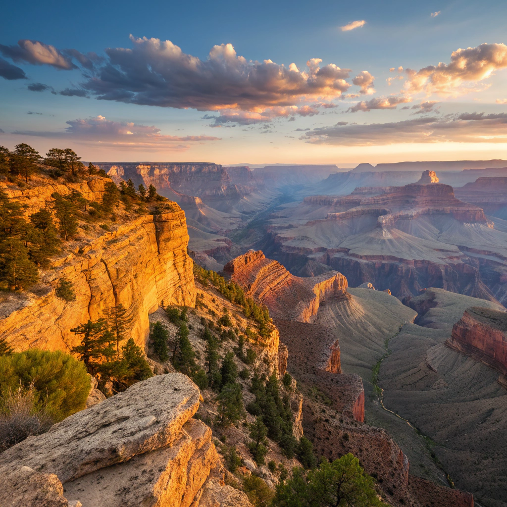 Sonnenaufgang am Grand Canyon