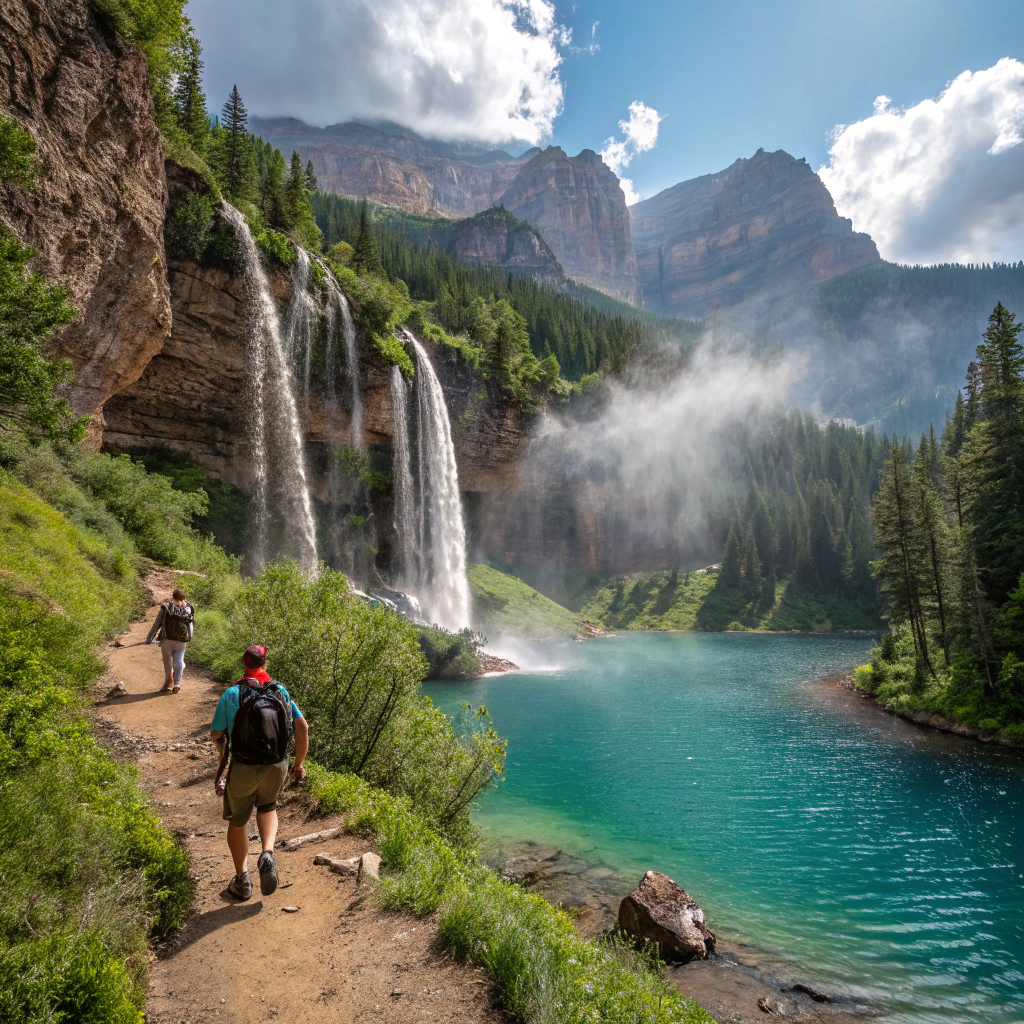 Wanderung zum Hanging Lake