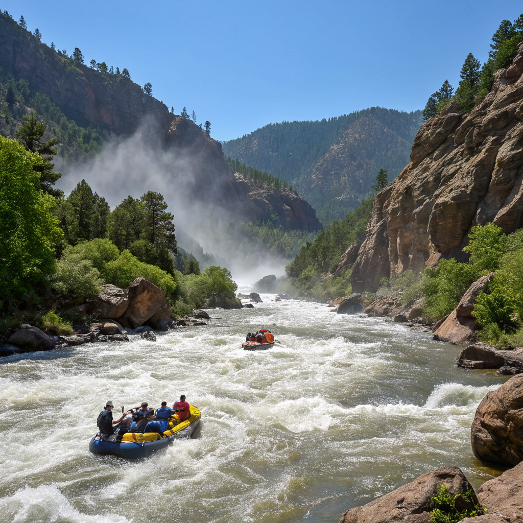 Rafting auf dem Arkansas River