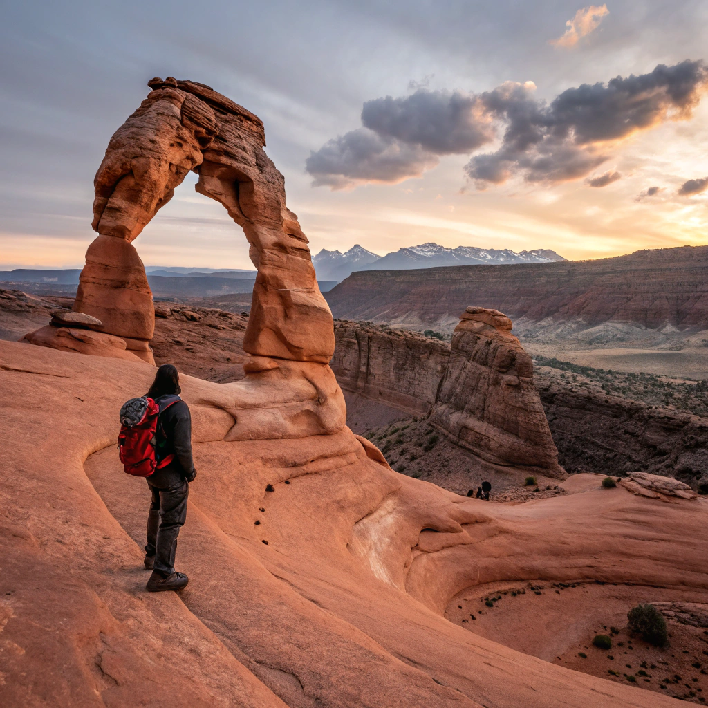 Wanderung zum Delicate Arch