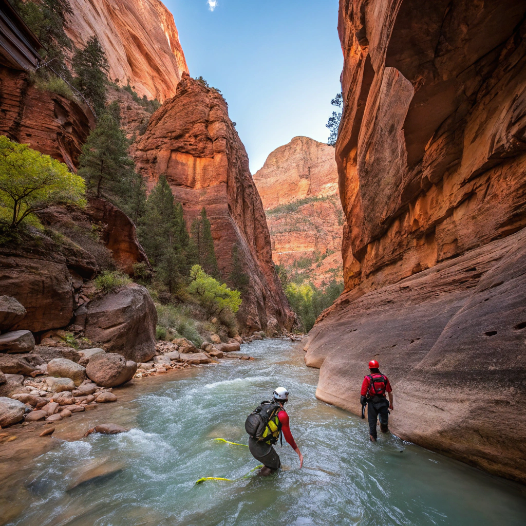 Canyoning im Zion Nationalpark