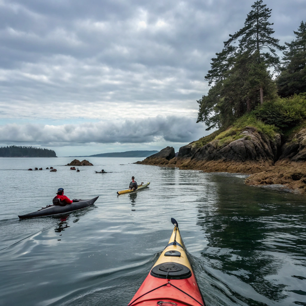 Kajaktour im Puget Sound