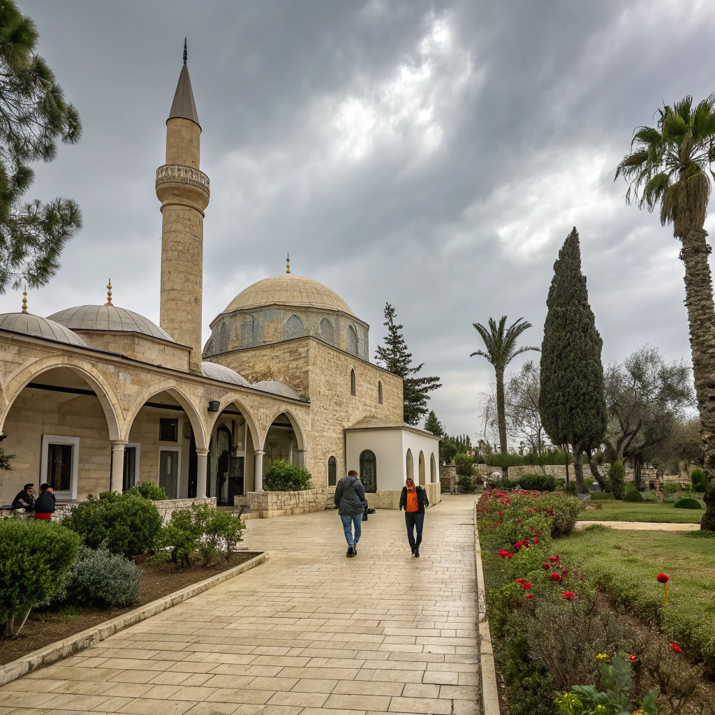 Visita alla moschea Hala Sultan Tekke