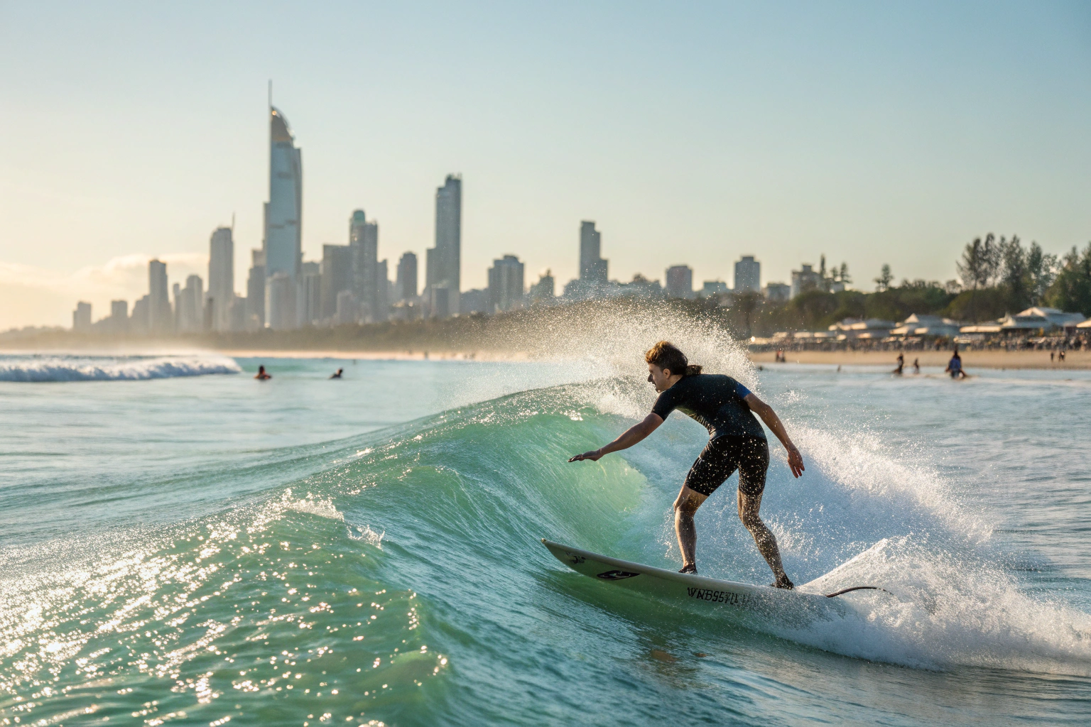 Surfing Lesson in Coolangatta