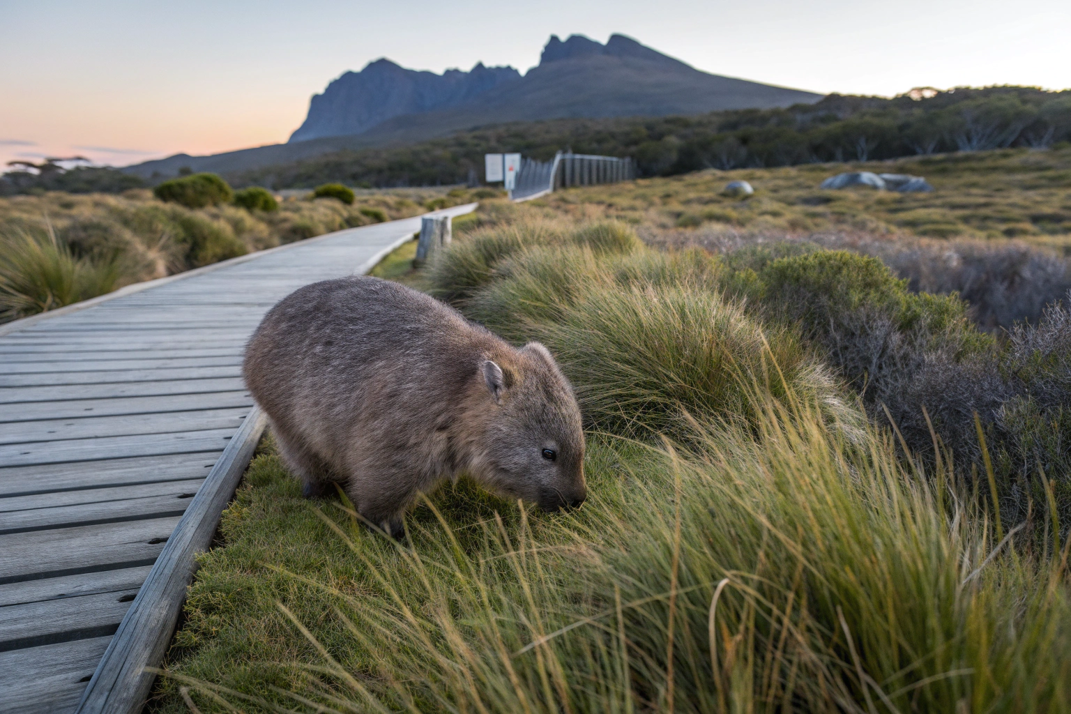 Wombat Spotting Ronny Creek