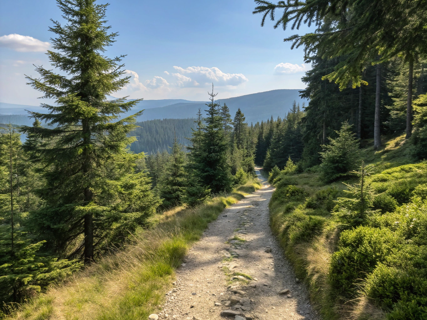 Hiking in the Bavarian Forest