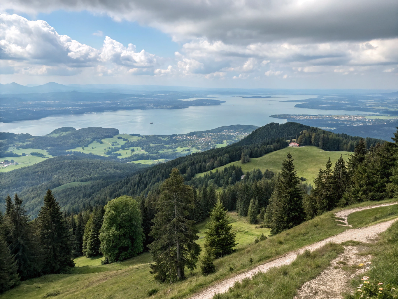 Panoramic View from Hochfelln