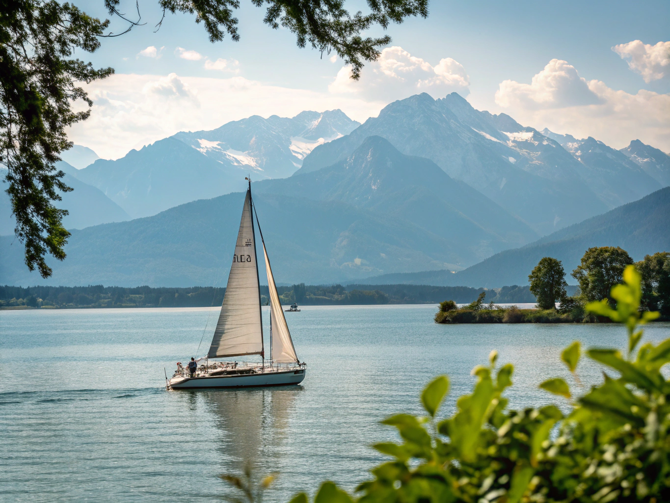 Sailing Trip on Lake Chiemsee