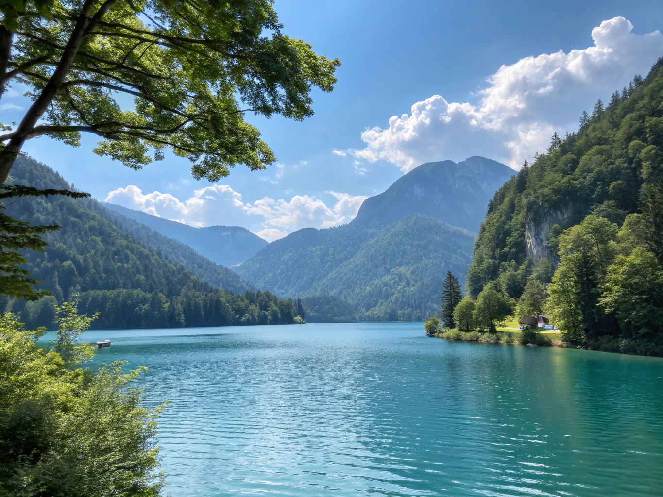 Relaxation at Lake Thumsee