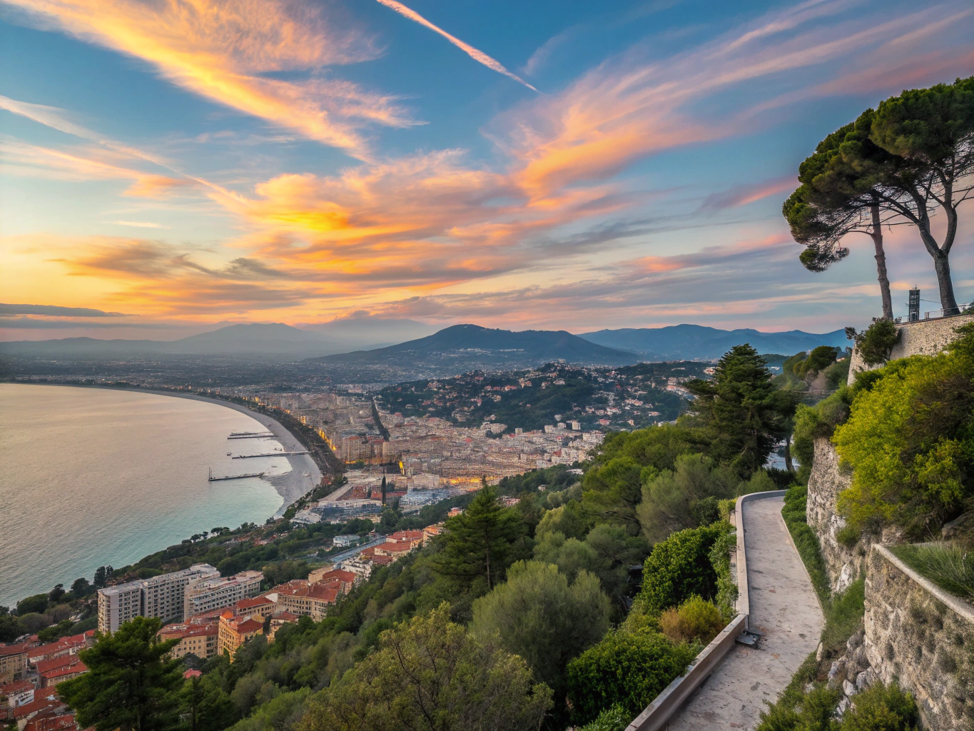 Panoramic View from Mont Alban
