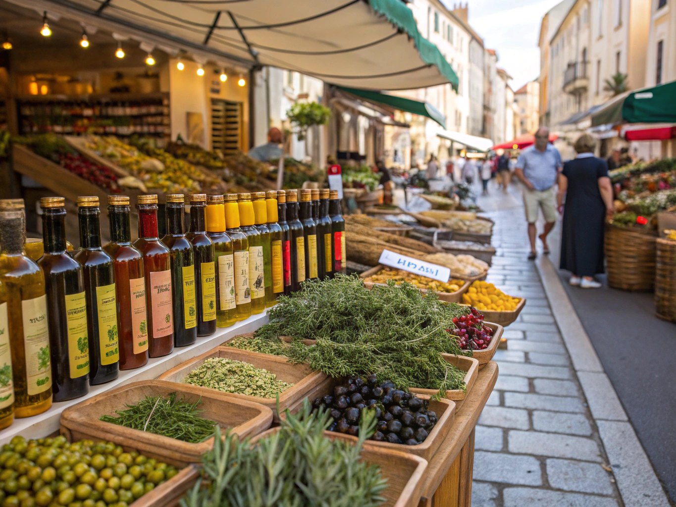 Market Visit in Antibes