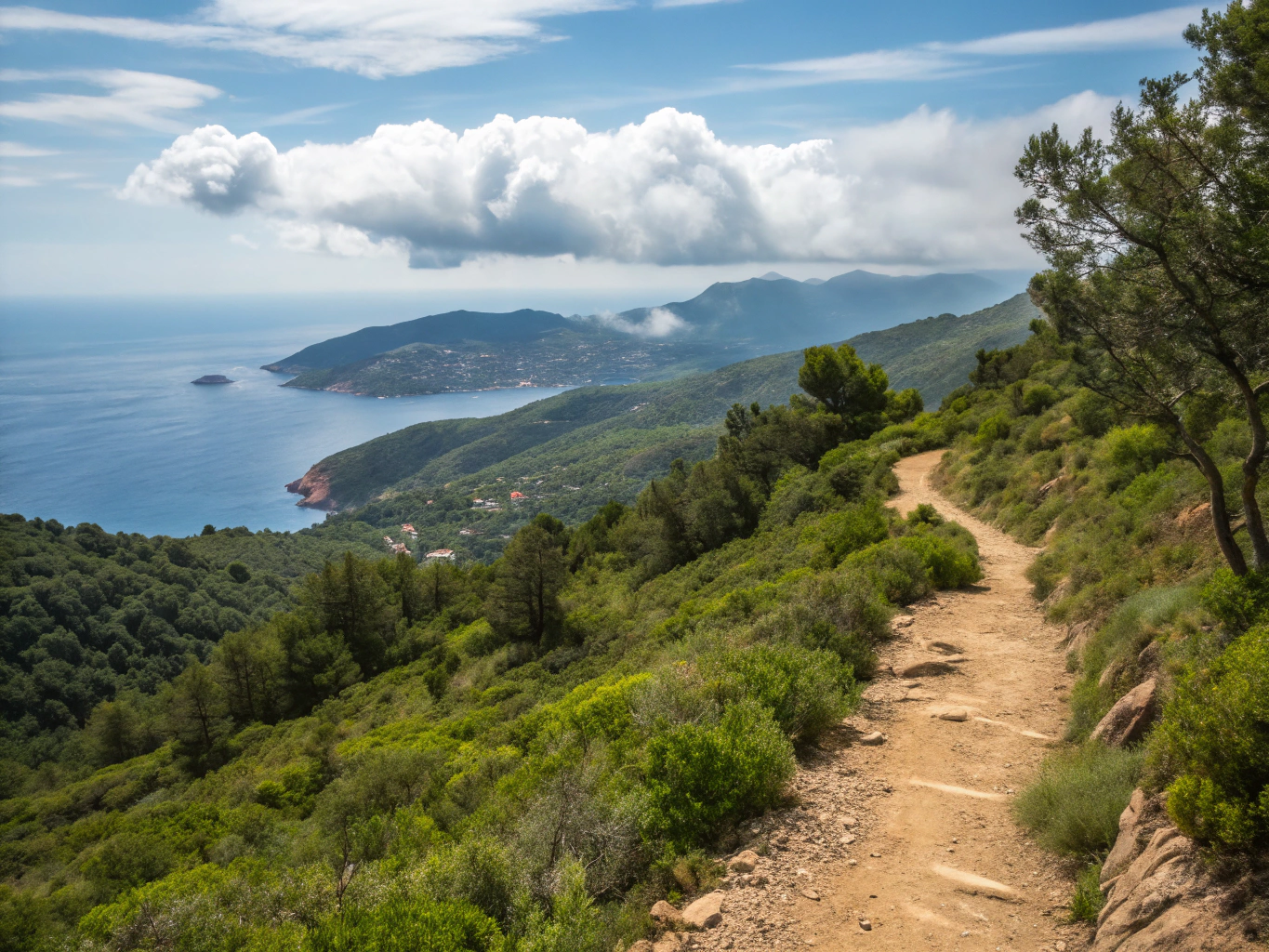 Hiking in the Esterel Mountains