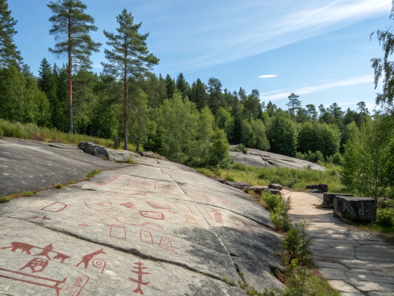 Astuvansalmi Rock Paintings