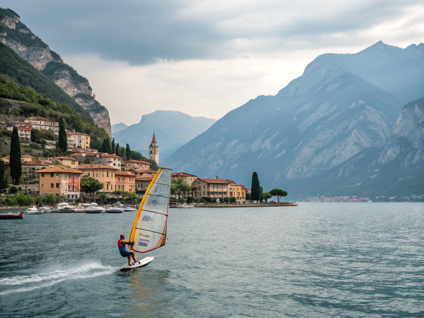 Windsurfing in Torbole