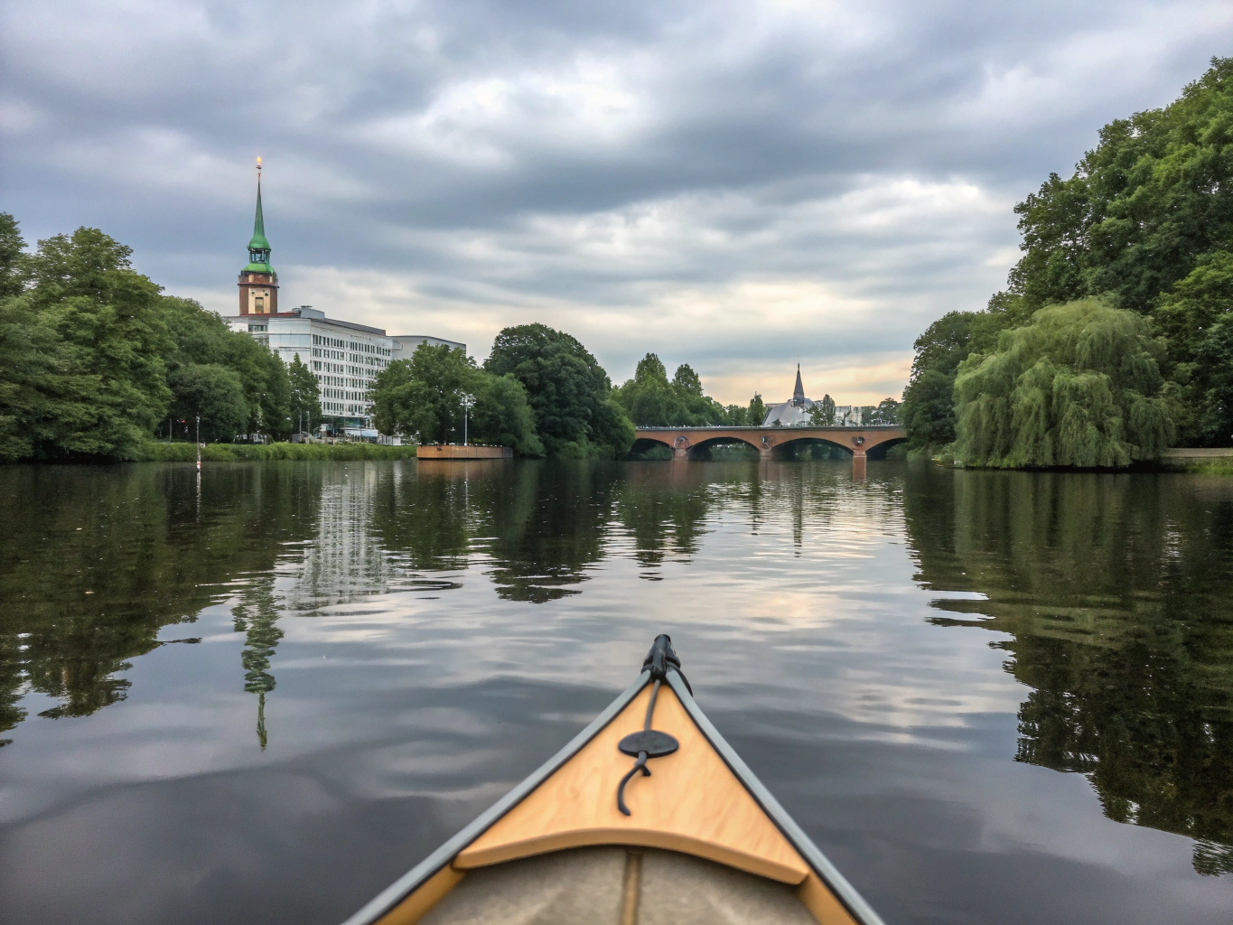 Alster Tour by Canoe
