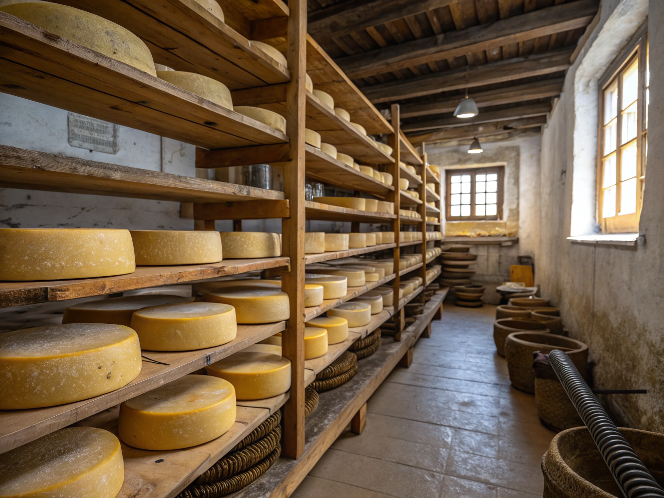 Comté Tasting in a Cheese Dairy