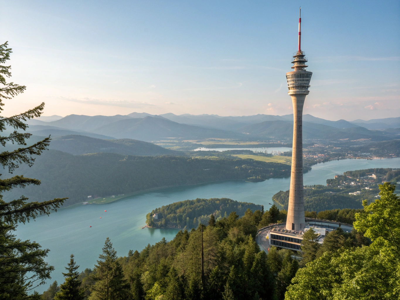 Panoramic View from Pyramidenkogel