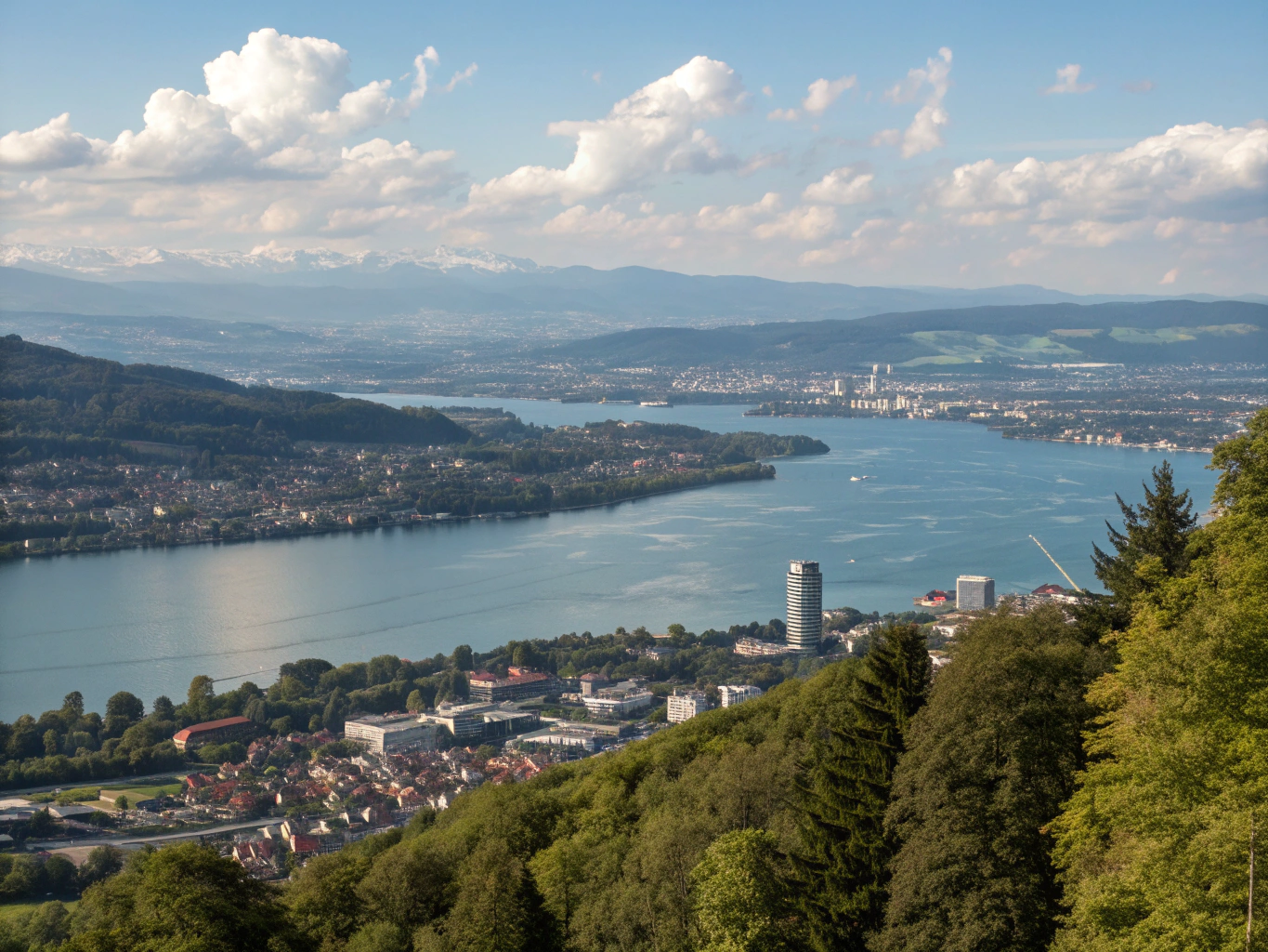 Panoramic View from Uetliberg